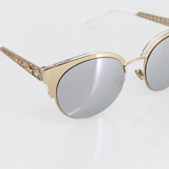 Christian Dior Sunglasses Plastic Gold J5GDC Auth - Picture 7 of 16